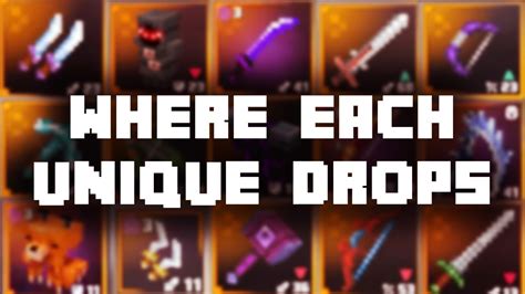 Special Item Drops .